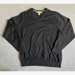 Tommy Bahama Sweater Medium V-Neck Long Sleeve Soft Knit Light Preppy Retro